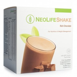 NeoLifeShake - "NeoLife" baltyminis kokteilis - Maisto Pakaitalas, šokolado skonio (15 pakelių po 42 g.)